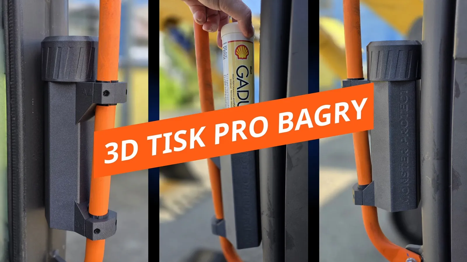 3D tisk pro bagry z české praxe