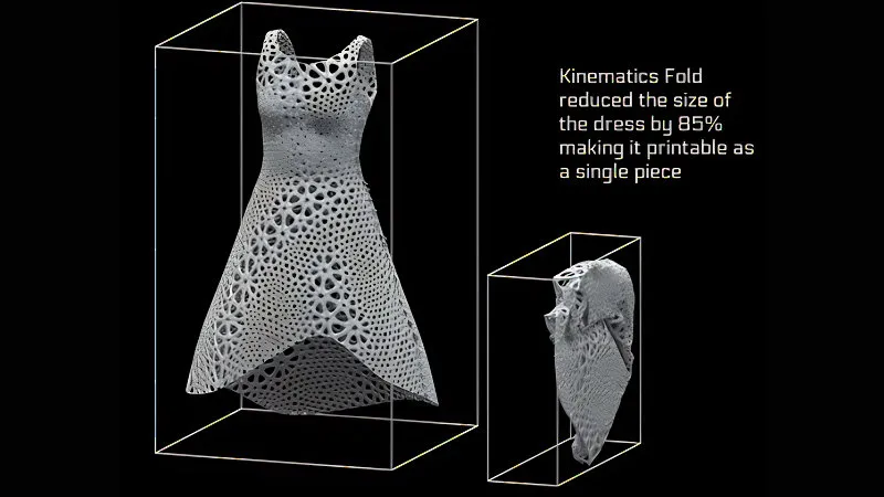Kinematic Dress detail